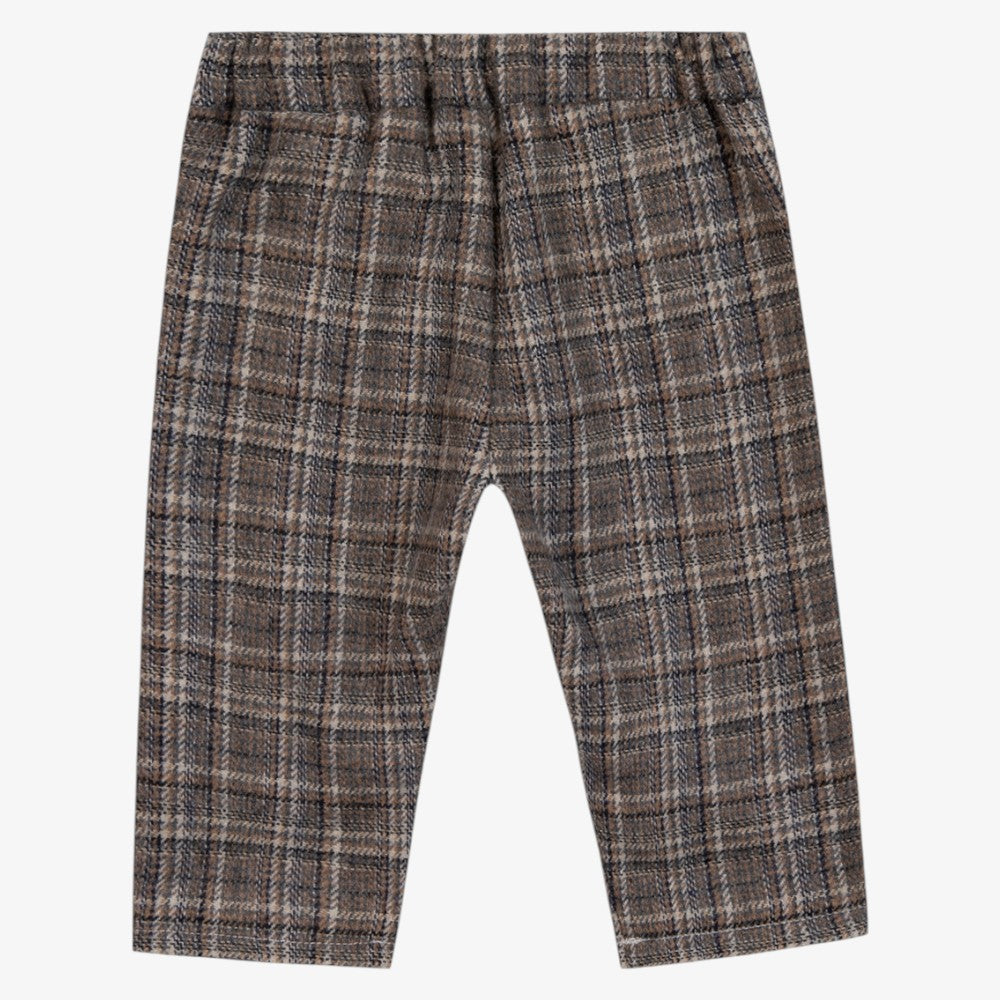 Plaid Pants - Bark