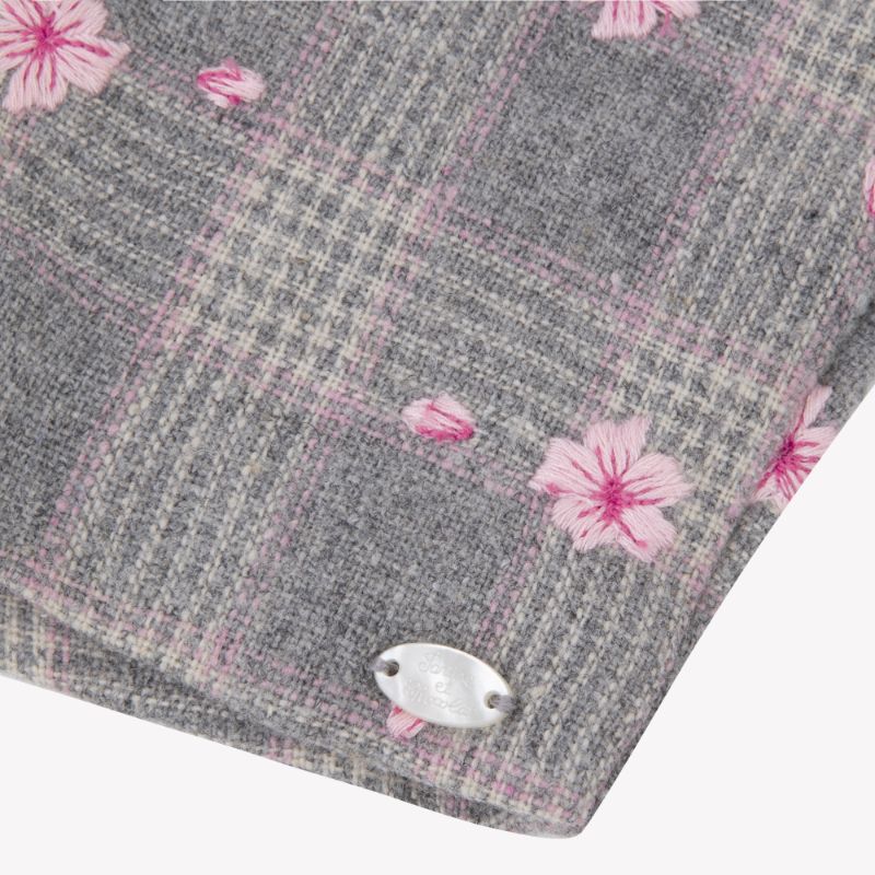 Flower Shorts - Grey