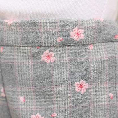 Flower Shorts - Grey