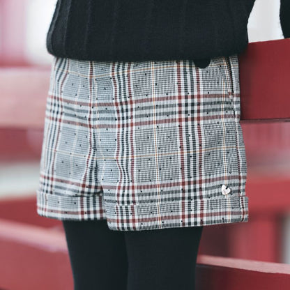 Plaid Short - Chestnut