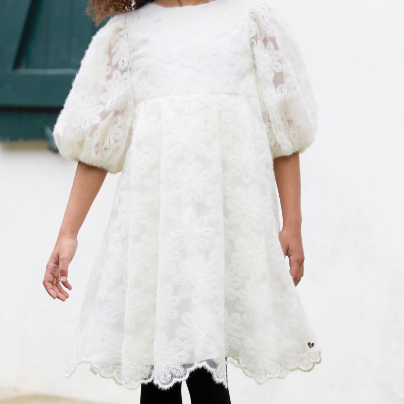 Flower Dress - Off White