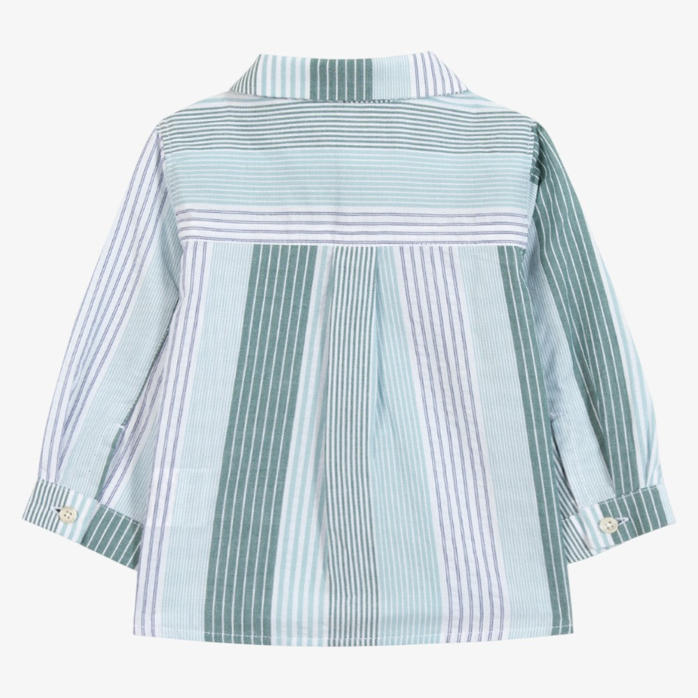 Multi Stripe Shirt - Kaki