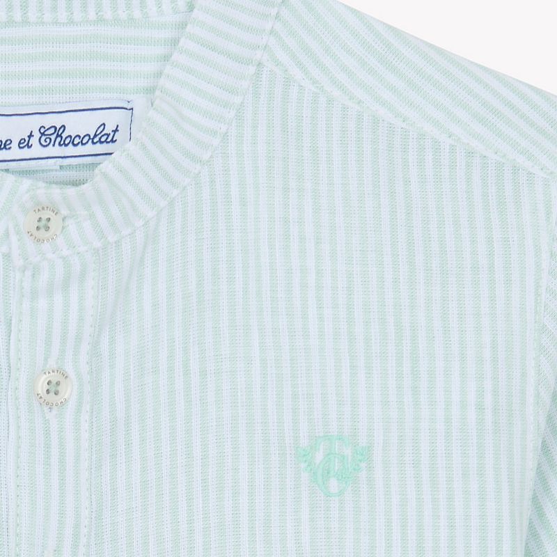 Stripe Shirt - Sage