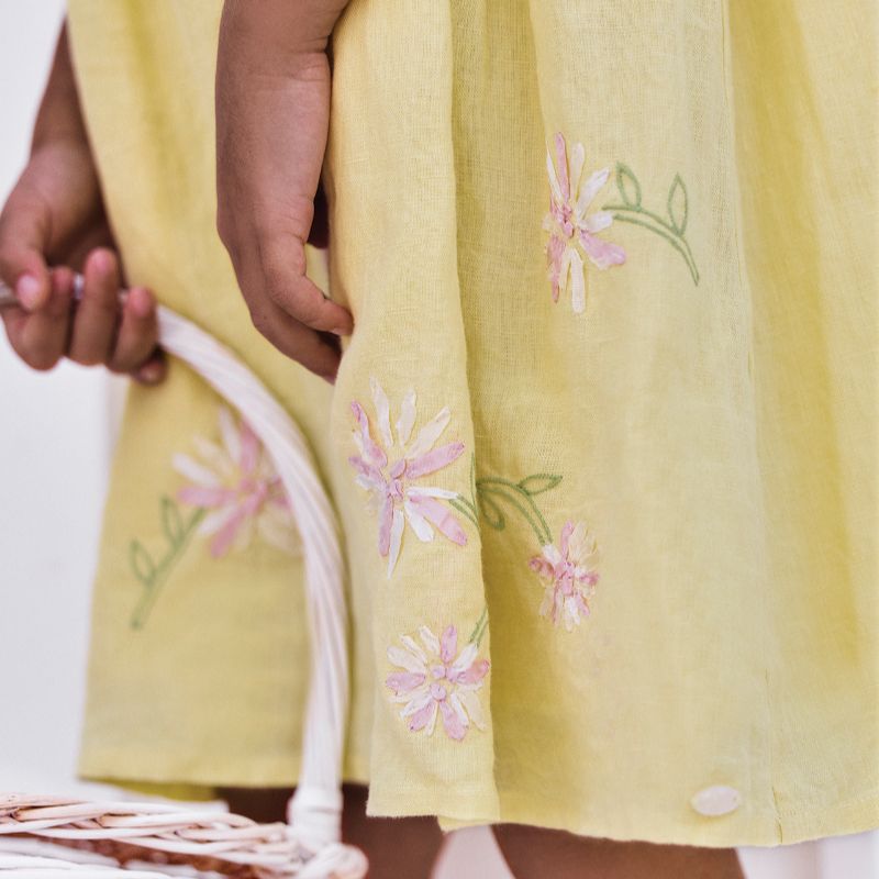 Flower Dress - Citrus