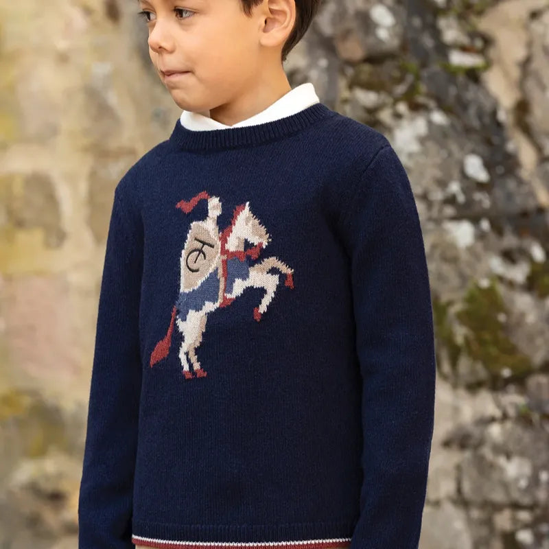 Horse Sweater - Marine