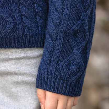 Cable Sweater - Marine
