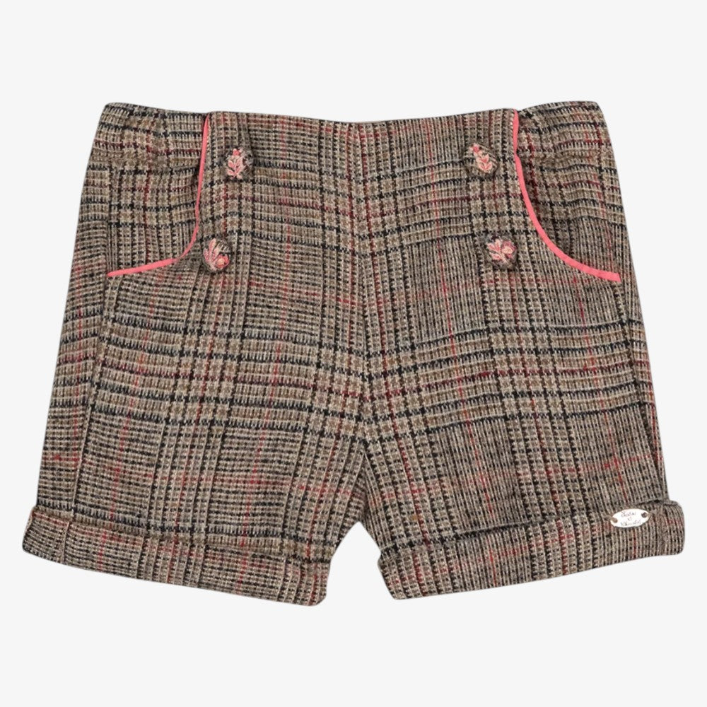 Plaid Shorts - Brun
