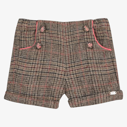 Plaid Shorts - Brun