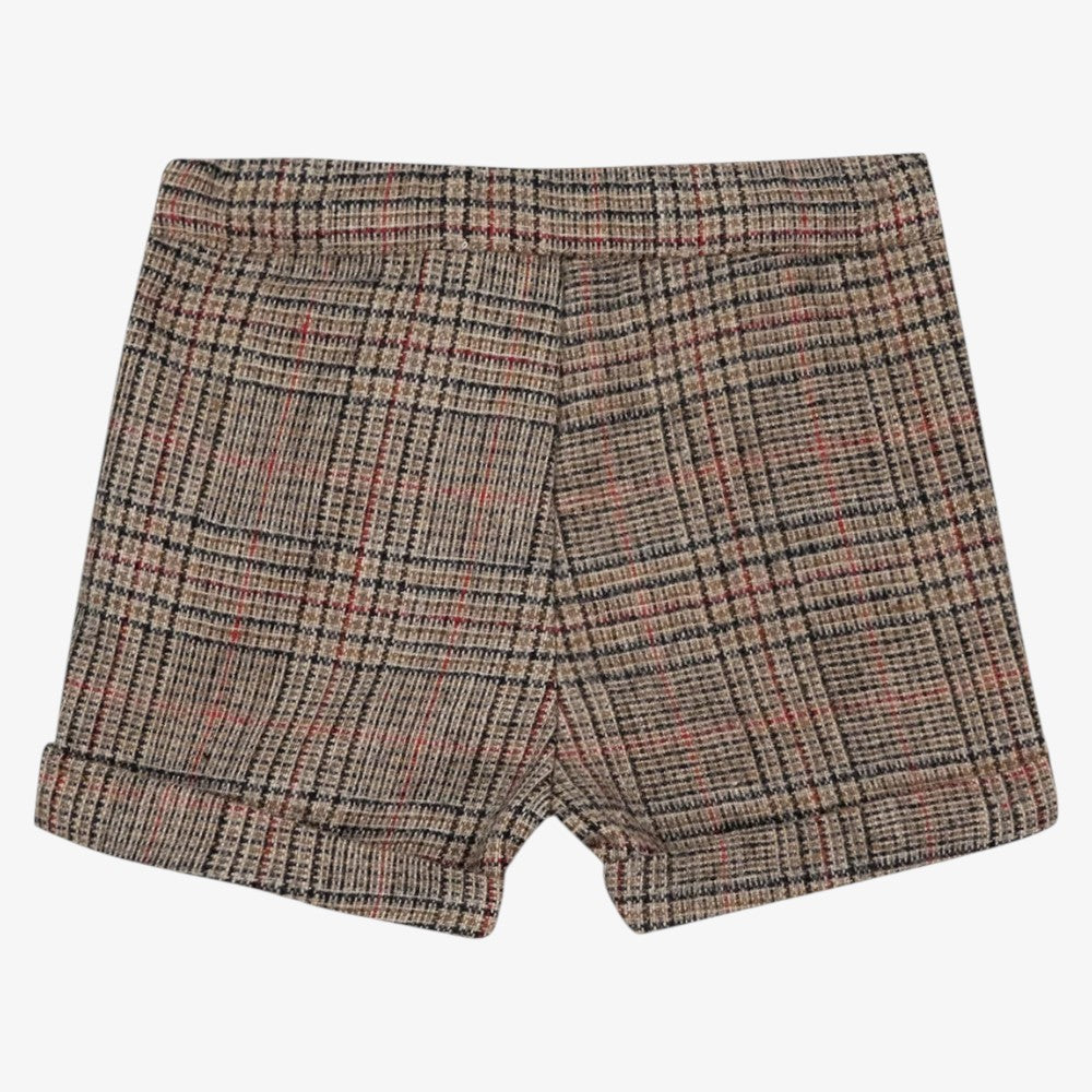Plaid Shorts - Brun