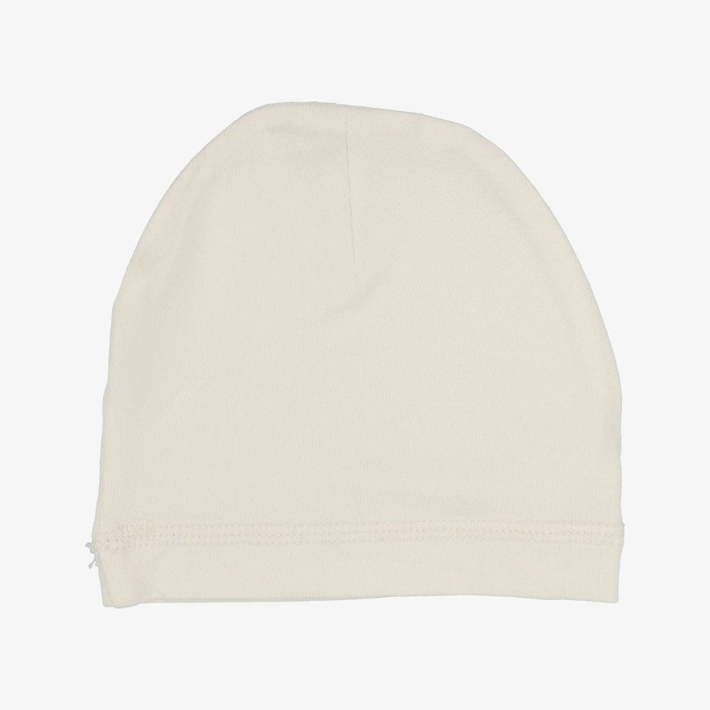 Cherry Graphic Beanie - Ivory