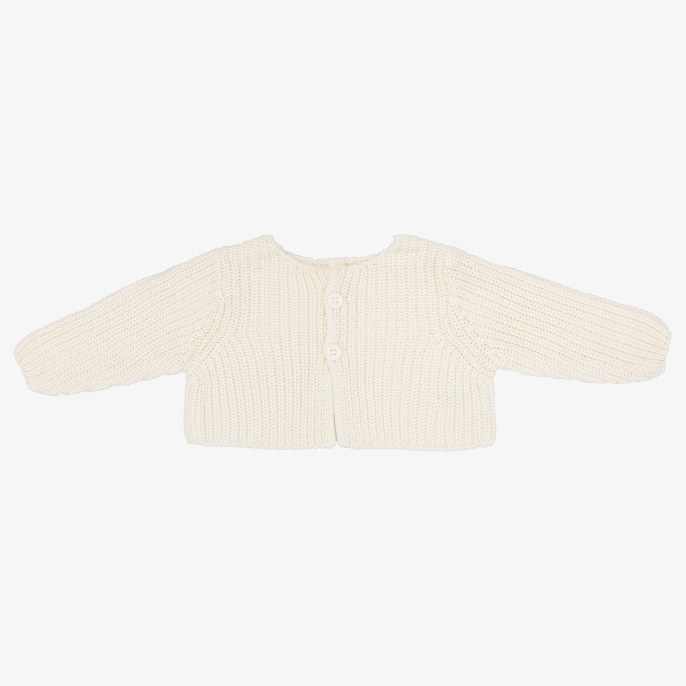 Chunky Knit Shrug - Cream