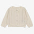 Crochet Knit Shrug - Cream