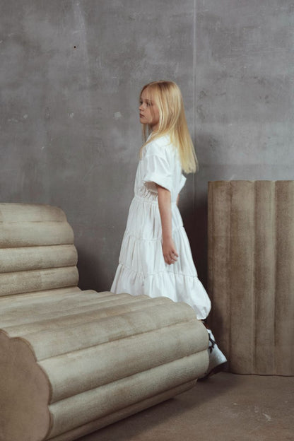 Clara Dress - White