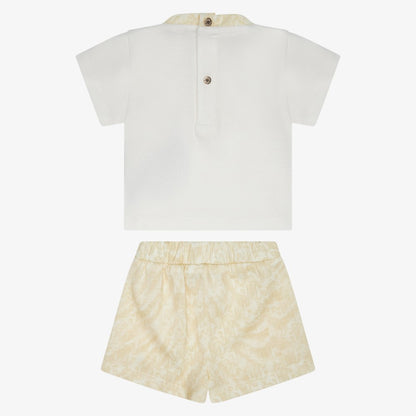 T-Shirt And Bermuda - White