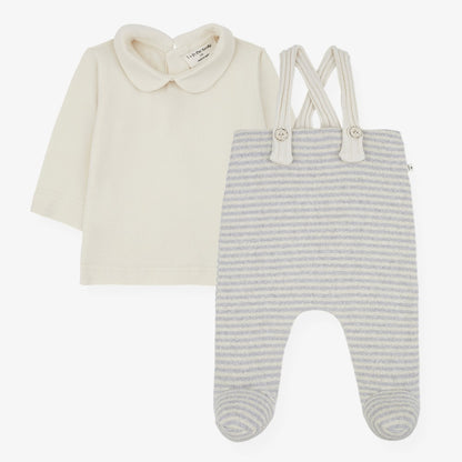 Colette Blouse And Overall - Ecru