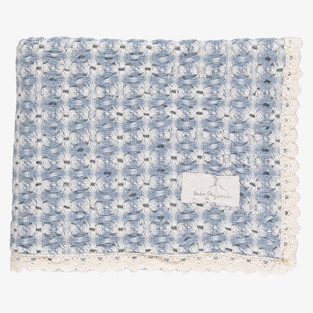 Crochet Blanket - Blue