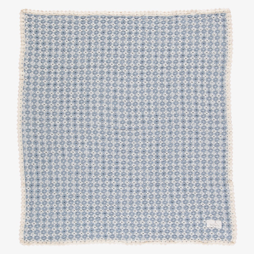Crochet Blanket - Blue