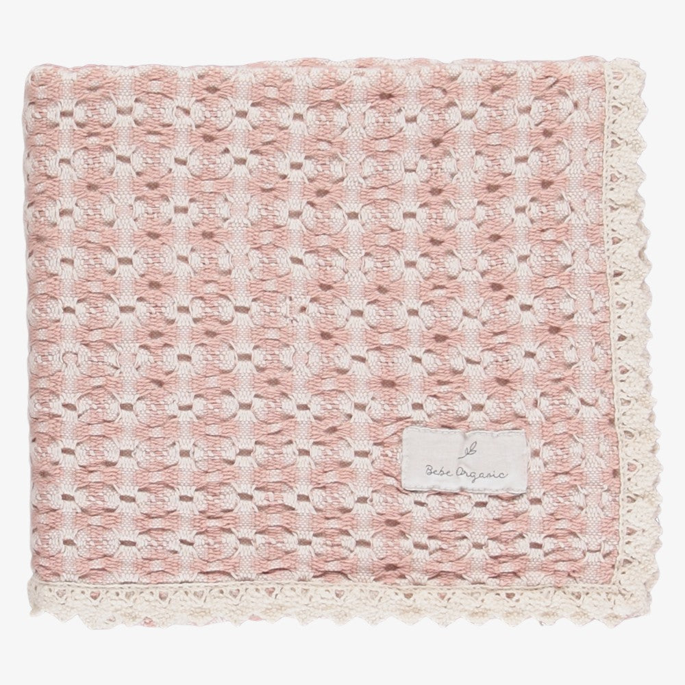 Crochet Blanket - Pink