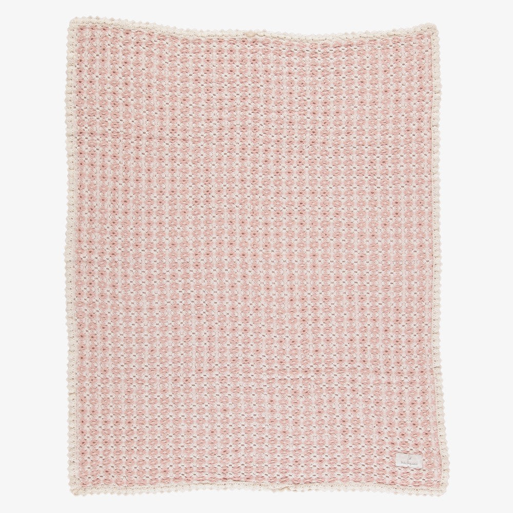 Crochet Blanket - Pink