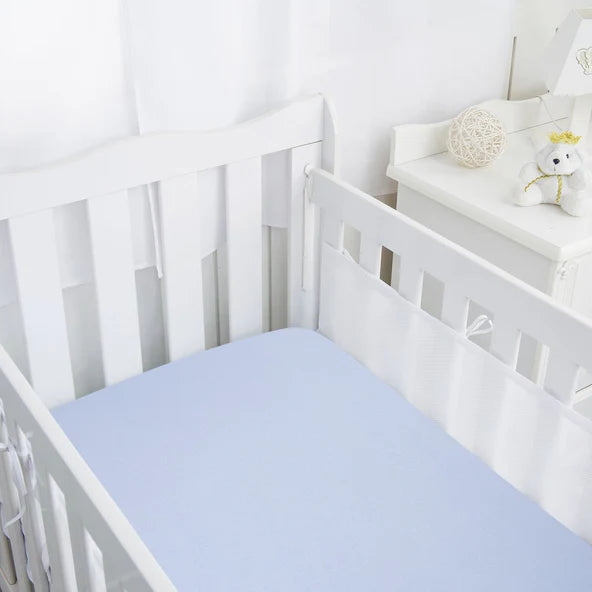 Standard Crib Sheet Solid Colors - French Blue