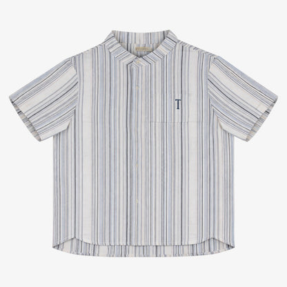 Stripe Pocket Shirt - Beige