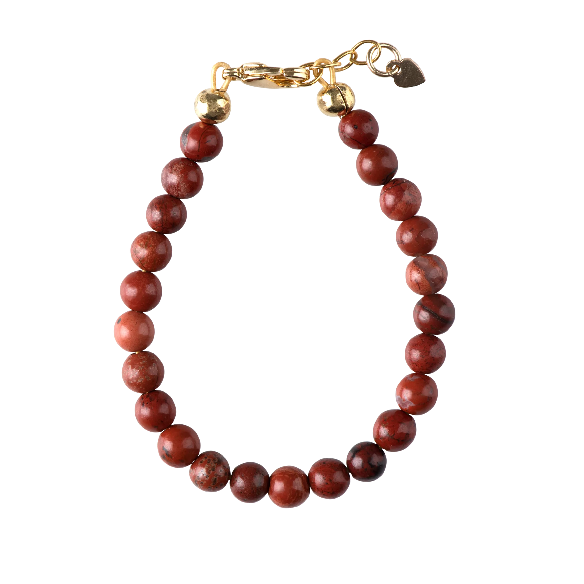 RED JASPER BEADS - Red