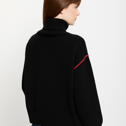Pocket Sweater - Black