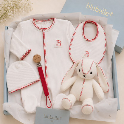 Toile Red Bunny Gift