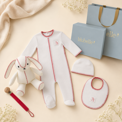 Toile Red Bunny Gift