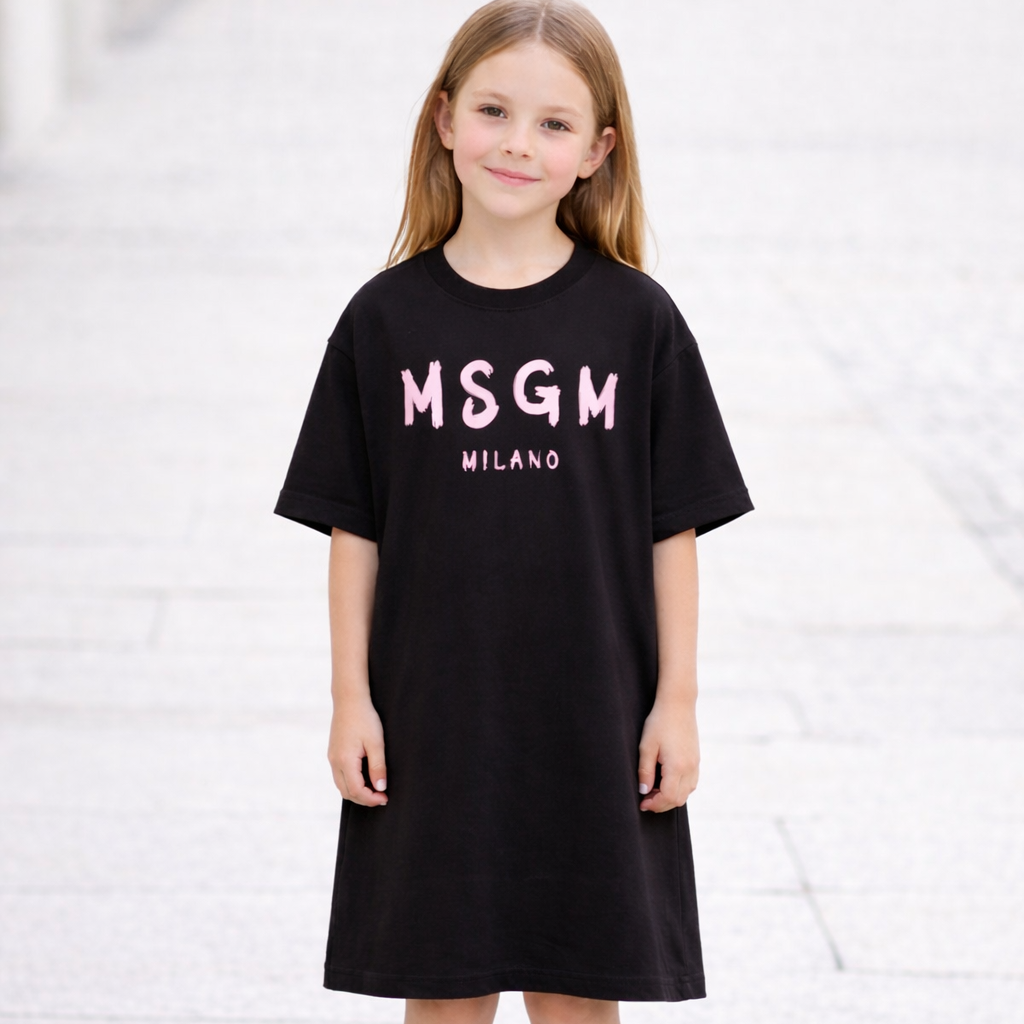 Logo Dress - Black