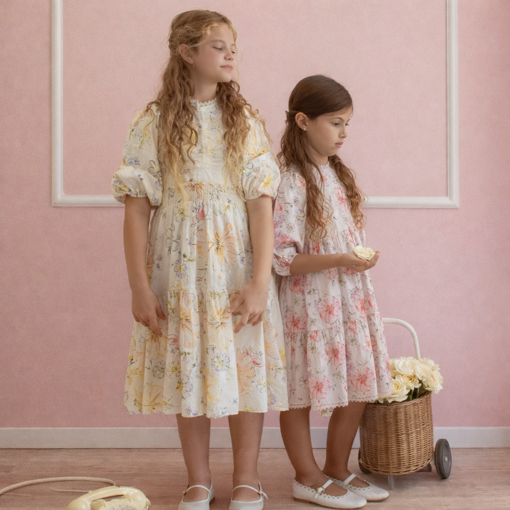 Floral Dress - Yellow