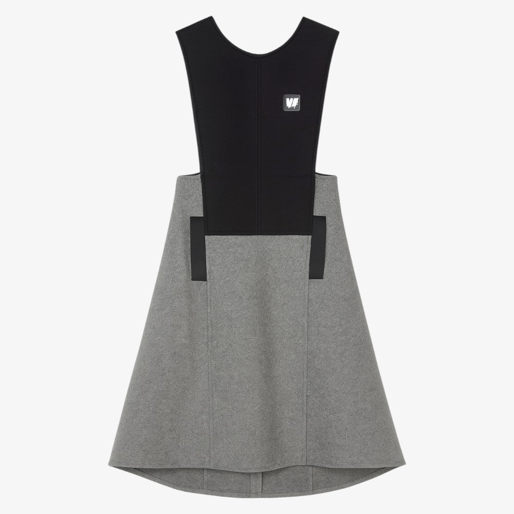 Logo Patch Overdress - Charcoal Grey