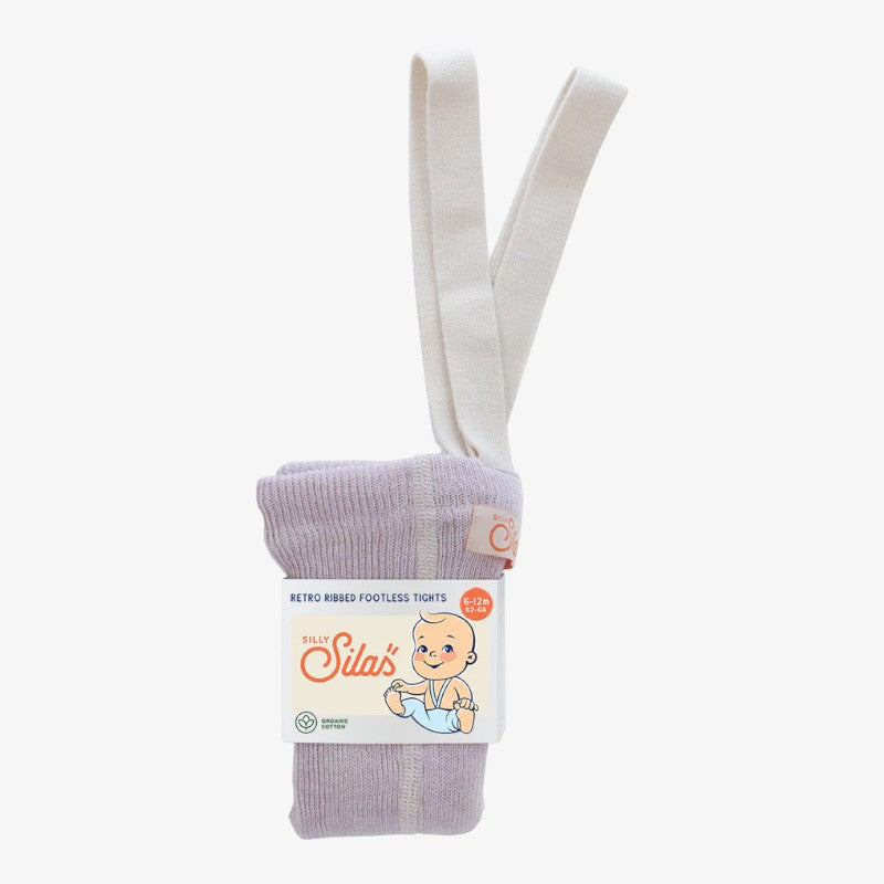 Footless Tights - Creamy Lavender