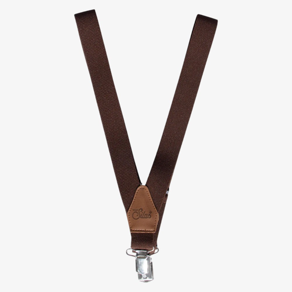 Suspenders - Chocolate Brown