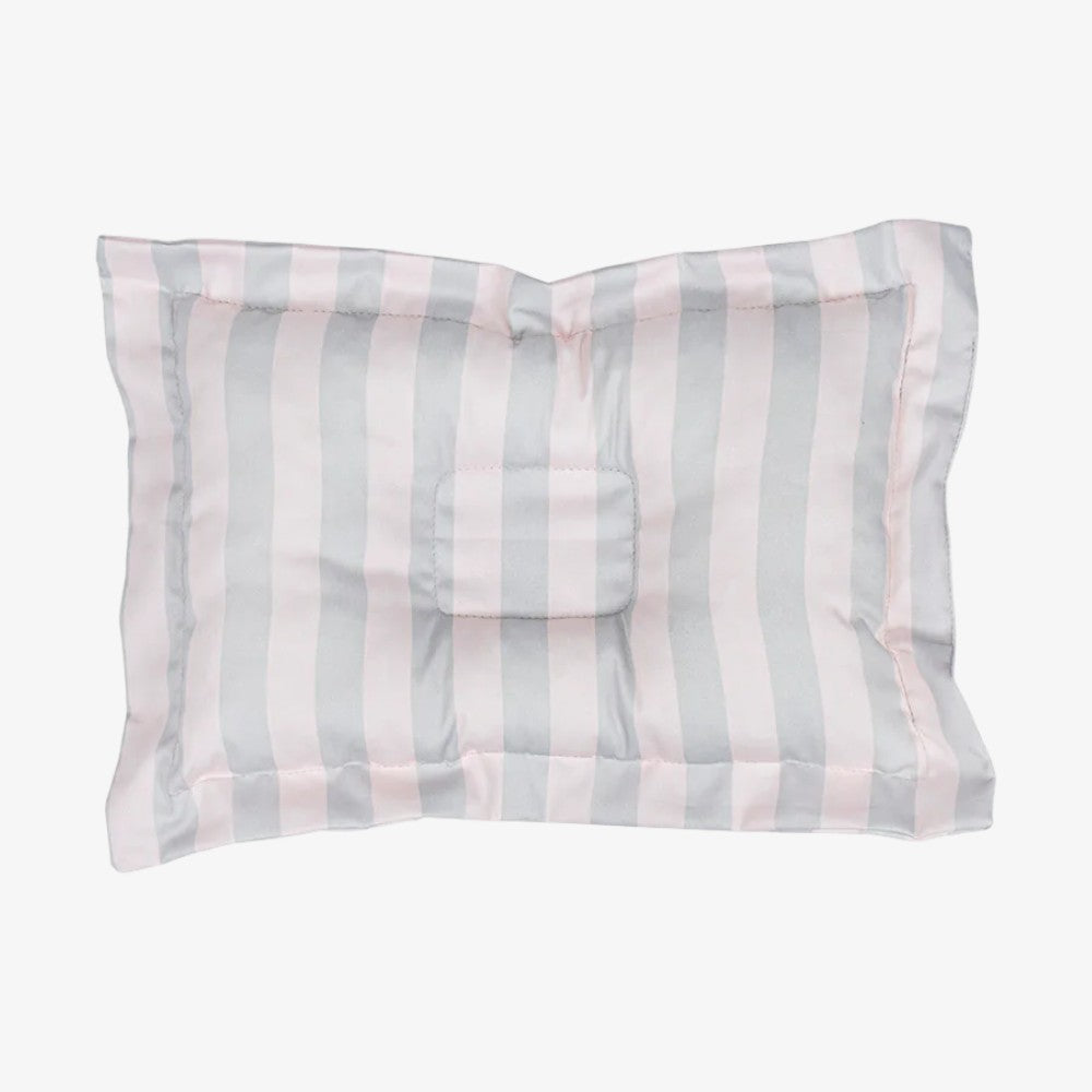 Ergonomic Pillow - Pink Stripes