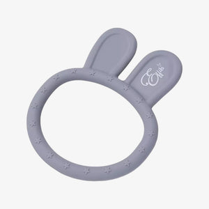 Silicone Bunny Teether - Gray