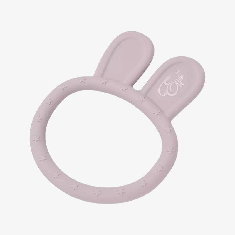 Silicone Bunny Teether - Pink