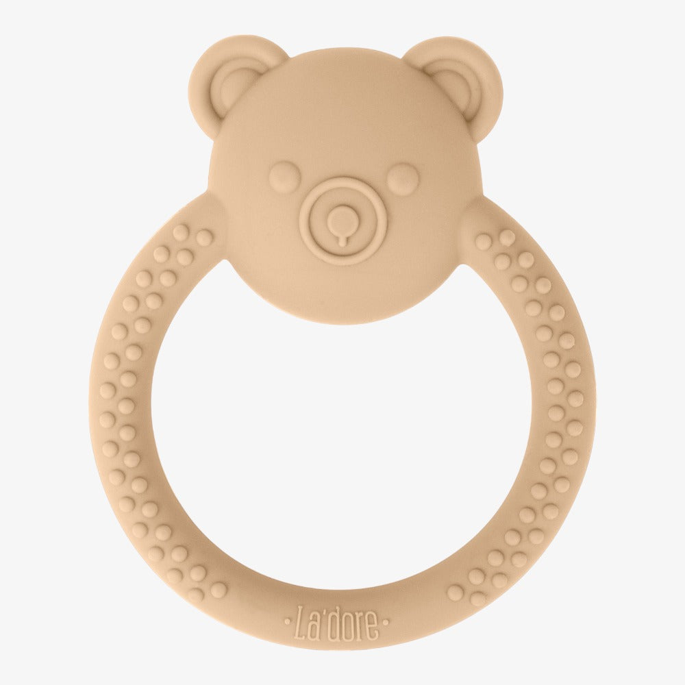 BEBE BEAR TEETHER - Wheat