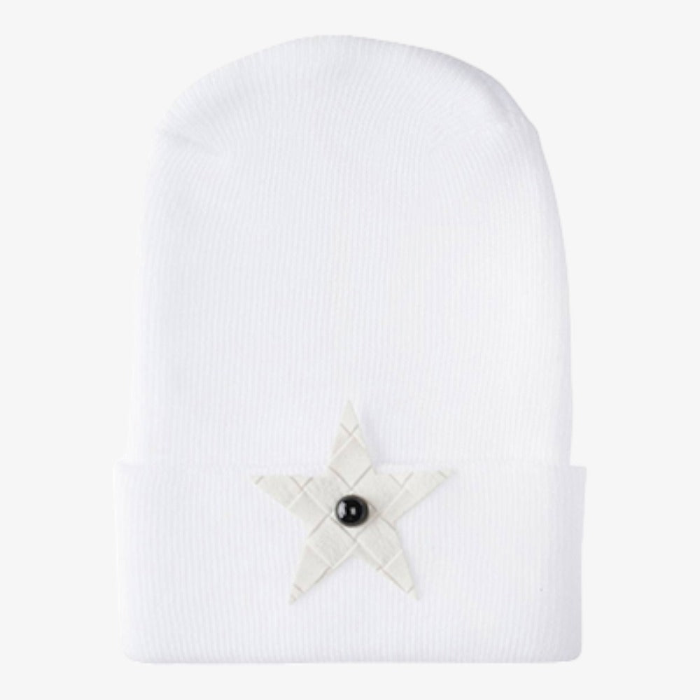Hospital Hat - Cream Star