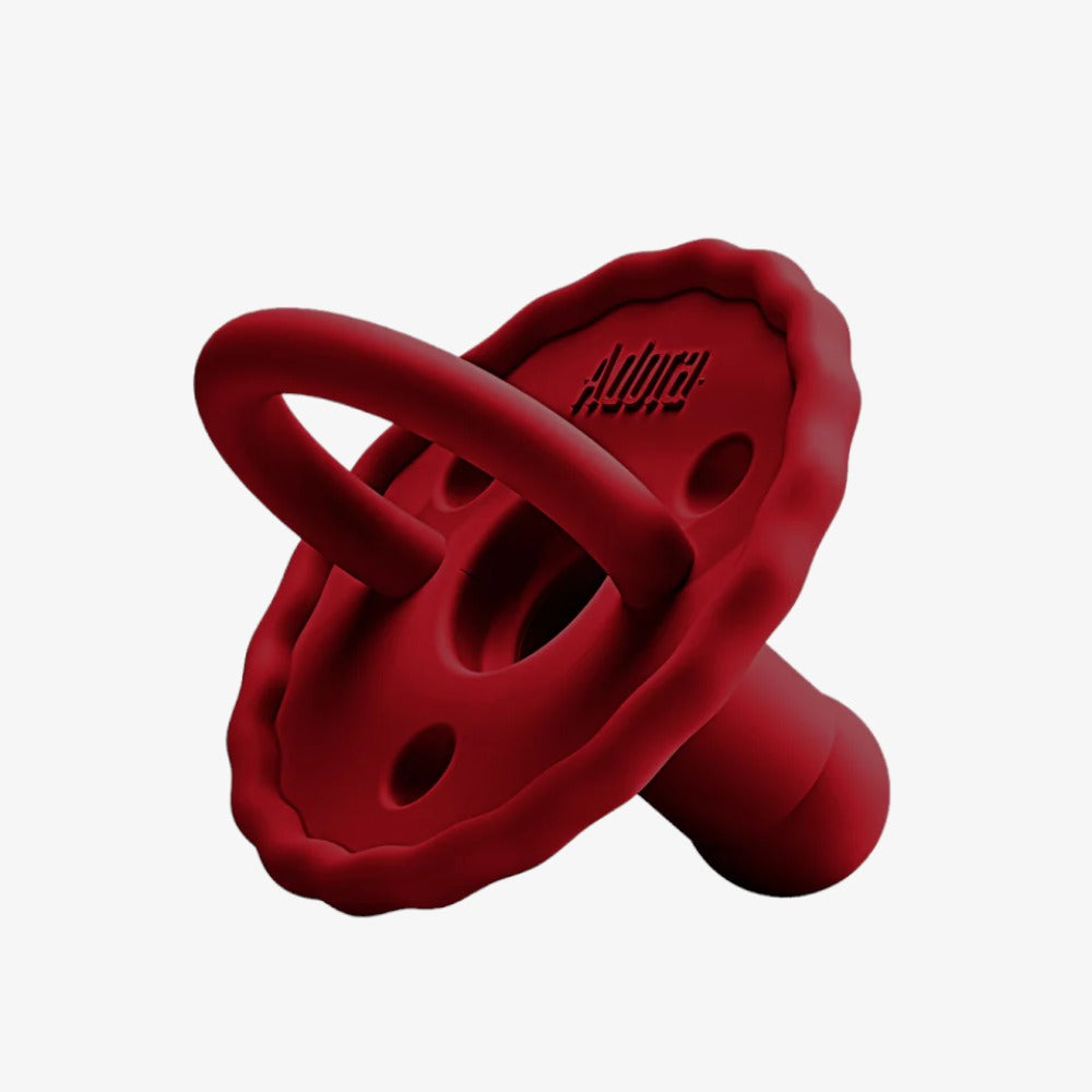SCALLOPED PACIFIER - Scarlet