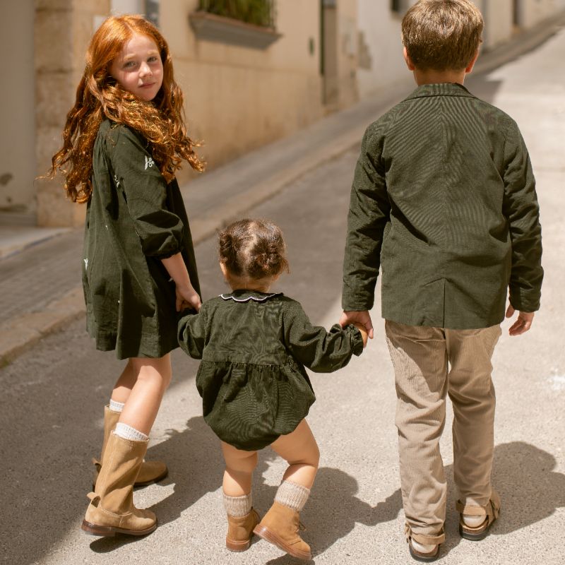 Corduroy Blazer - Green