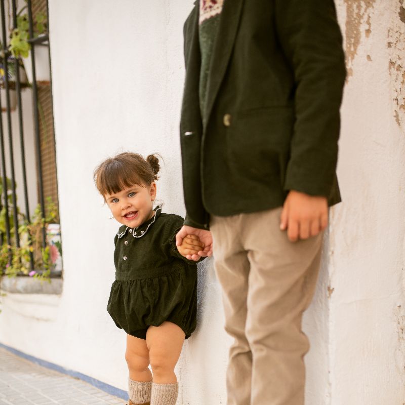 Corduroy Blazer - Green