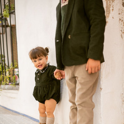Corduroy Blazer - Green