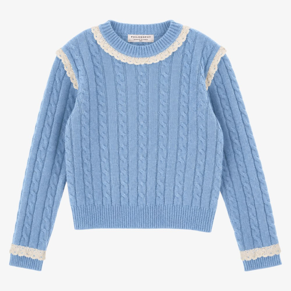 Merino Sweater - Cloud