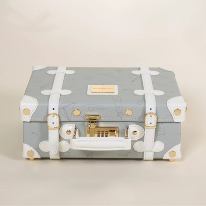 Leather Play Suitcase - Ocean