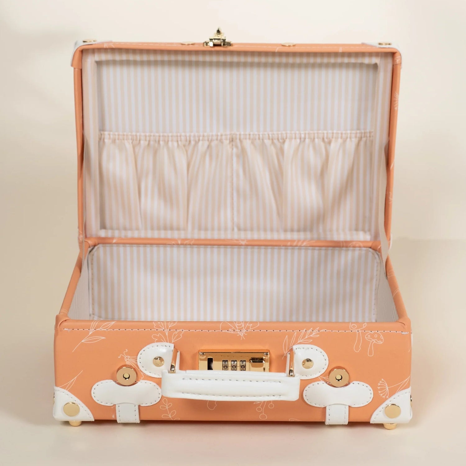 Leather Play Suitcase - Nature