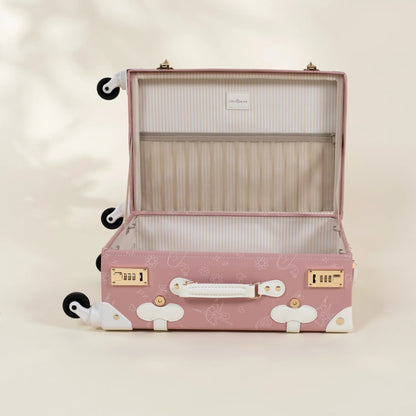 Leather Carry on Suitcase - Ballerina