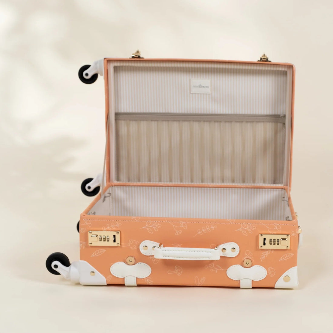 Leather Carry on Suitcase - Nature