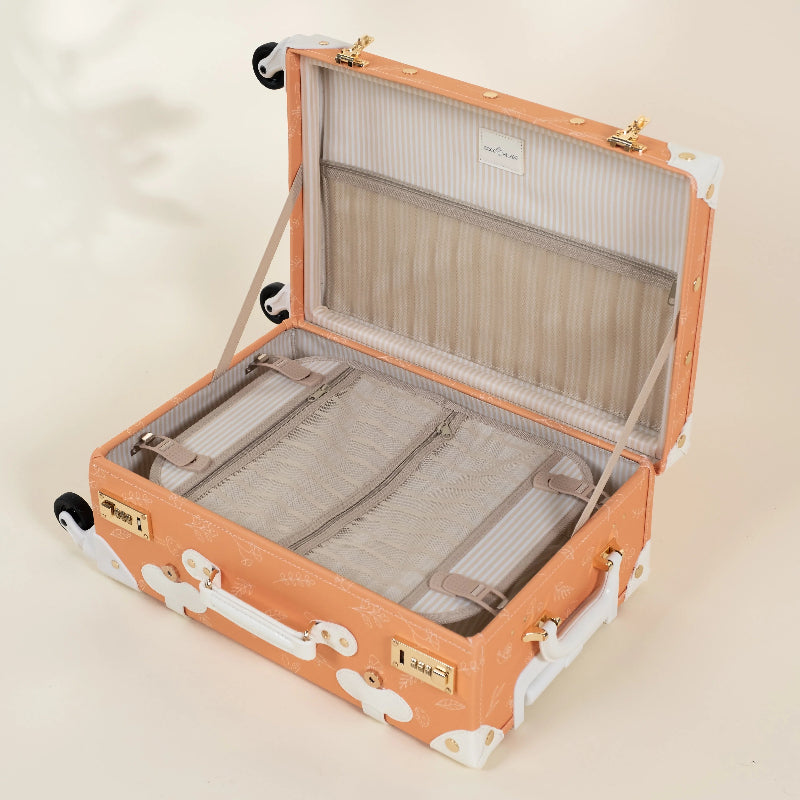 Leather Carry on Suitcase - Nature