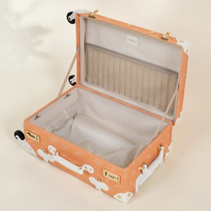 Leather Carry on Suitcase - Nature